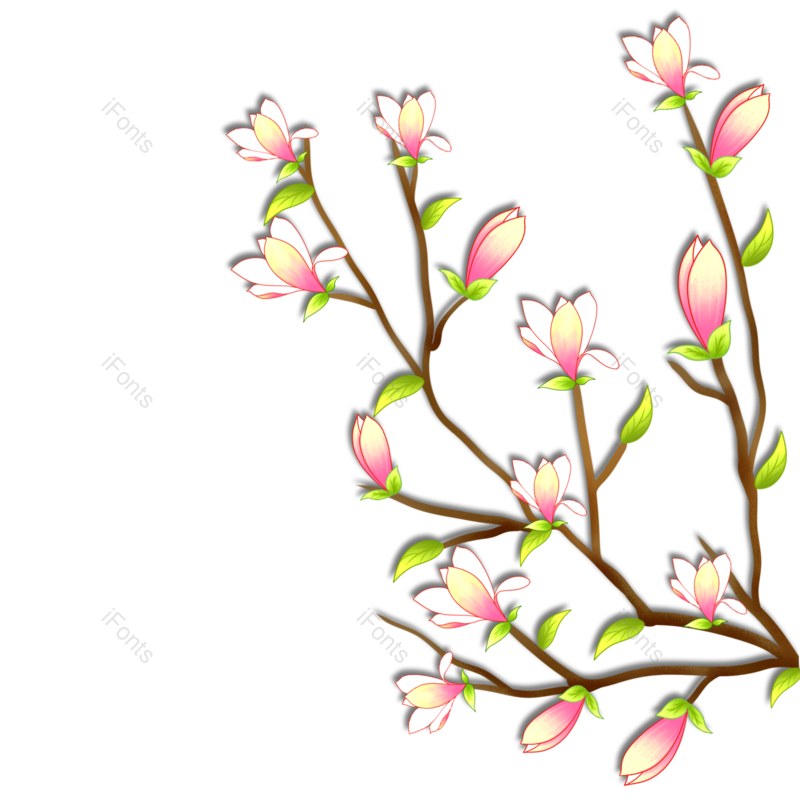 春季图片,花瓣元素,春天PNG,免抠素材